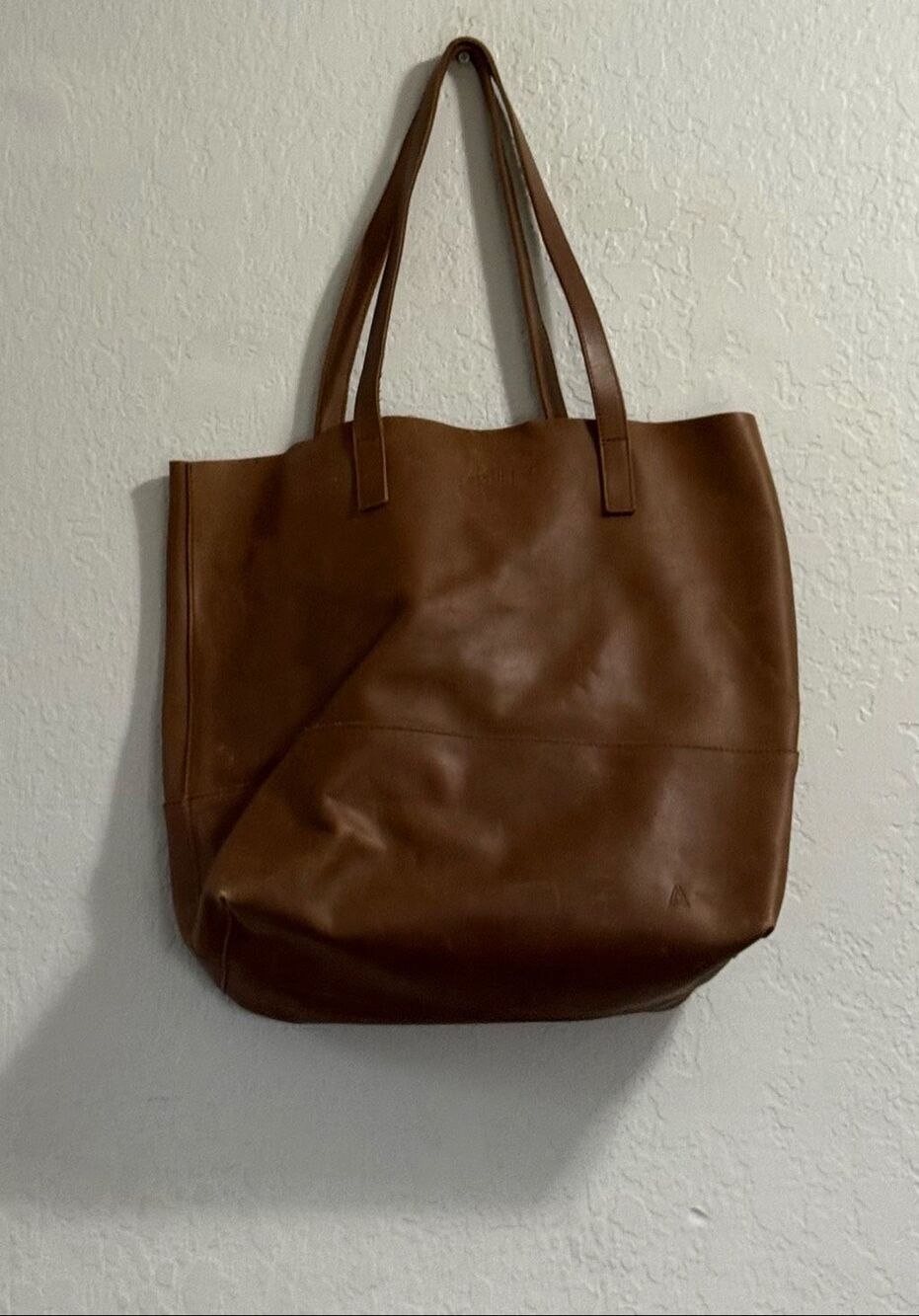 Able mamuye classic tote bag brown purse 17x14